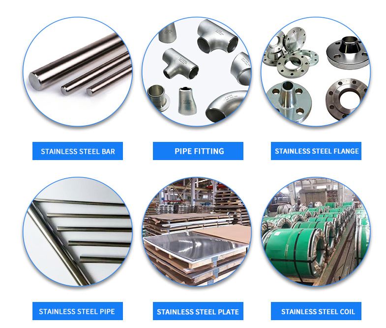stainless steel pipe/sheet/bar/coil